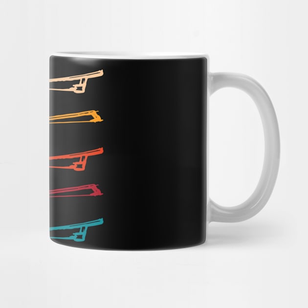 Retro Violin by shirtsyoulike